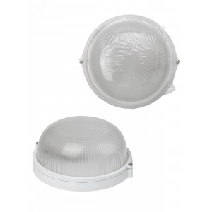 Светильник НПБ1301 белый/круг 60Вт IP54 SQ0303-0030