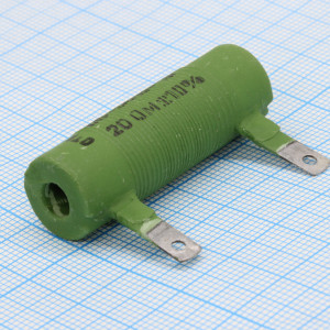 С5-35В 10     20 ±10%, Проволочный постоянный резистор 20 Ом 10Вт ±10%