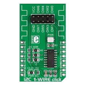 MIKROE-1892, Средства разработки интерфейсов I2C 1 Wire click
