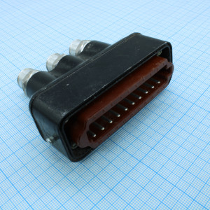 РШАГКП-20-3 розетка,  20-ти контактная кабельная розетка.