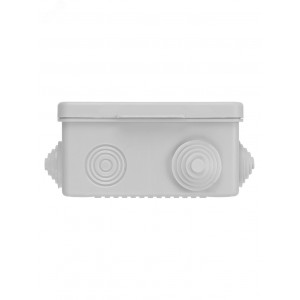 Распаячная коробка ОП 100х100х55мм, крышка, IP54, 8вх. SQ1401-0113