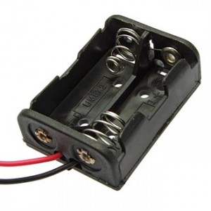 23A  12V X 2, Батарейный отсек 23A 12V x 2, открытый