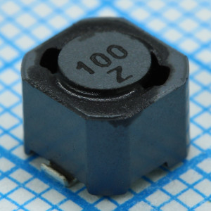 CDRH64BNP-100MC, Силовая SMD индуктивность 10мкГн ±20% 1.35A 0.088Ом c магнитным экраном