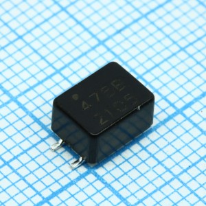 DR331-475BE, Синфазный дроссель двухобмоточный 4.7мГн 100кГц 0.2A 0.7Ом для поверхностного монтажа автомобильного применения лента на катушке