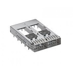 100015-1340, Соединители для ввода/вывода zQSFP+cage1x2 SFopen 0 rear w/PCI HS