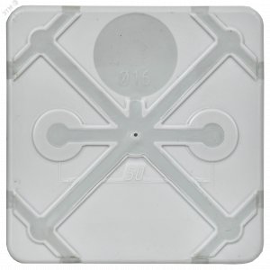 Коробка расп. КМ42435 о/п 80х80х40мм IP67 8 вв. серая UKO21-080-080-040-K41-66