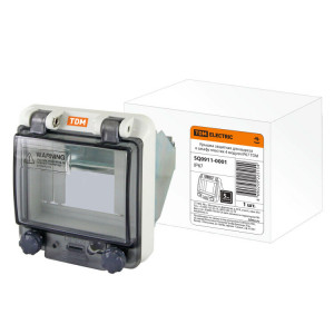 Крышка защитная для выреза в шкафу пластик 4 модуля IP67 SQ0911-0001