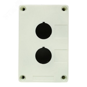 Корпус КП 102 2 кнопки белый cpb-102-w
