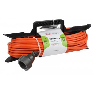 Удлинитель-шнур на рамке 1х30м с заземл. 16А IP20 UFx-1e-3х1.5-30m ПВС 3х1.5 Б0046830