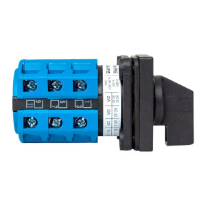 Переключатель кулачковый ПК-1-43 25А 3P -1-0-2- IP65 EKF