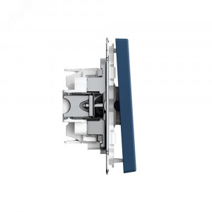 ARTGALLERY Перекрестный ПЕРЕКЛЮЧАТЕЛЬ, 10АХ, механизм, быстрозажимные клеммы, АКВАМАРИН GAL001171S