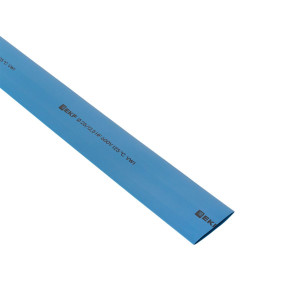 Термоусаживаемая трубка ТУТ нг 25/12,5 синяя в отрезках по 1м PROxima tut-25-g-1m