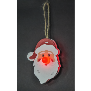 Гирлянда 80 724 NGF-D019-R-1CR2032 (дед мороз - дерево) 80724