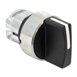 Исполнительный механизм переключателя ХB4 на 3 положения возвратный без фиксации, без подсветки с короткой ручкой IP65 EKF XB4BD3-65