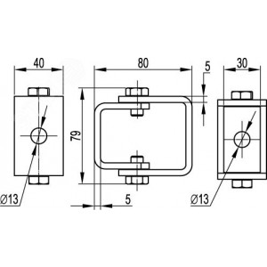 Шарнир универсальный BSV1012