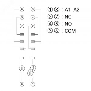 Колодка с винтовыми клеммами для реле серии IRM IRM-B-SC-2