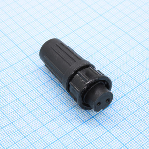 PY07-2T, Кабельная розетка,2 контакта
