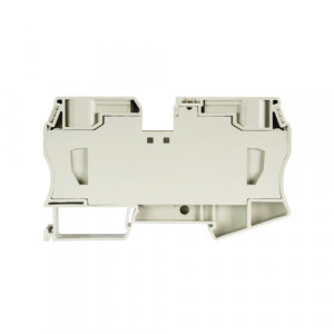 Проходная клемма WKF 35/35, Проходная клемма, тип фиксации провода: пружинный, номинальное сечение: 35 мм кв., 125A, 800V, ширина: 16 мм, цвет: серый, тип монтажа: DIN35