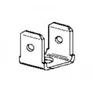61914-1, Клеммы 187 FAST TAB DBL END 020TPBR