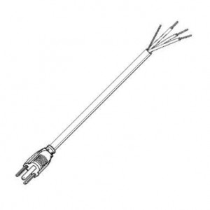 17614 10 B1, Кабели питания переменного тока 16AWG PLUG-SJTS 6FT 7IN (2.0m) BLACK
