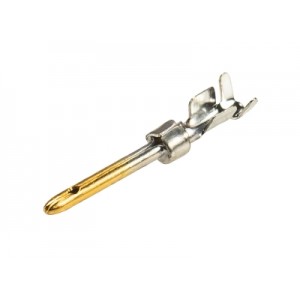 Вилочный обжимной контакт (Au) 05.544.4629.7, Вилочный обжимной контакт, номинальный ток: 4A, номинальное сечение: 0,25 мм кв., тип покрытия контактов: золото