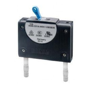 8345-X01A-V3T1-DB1B2BX8345S01KW102M100AV, Автоматические выключатели Magnetic and Hydraulic-Magnetic Circuit Breaker 1P, ON-OFF, DC Long Delay, Toggle Actuator