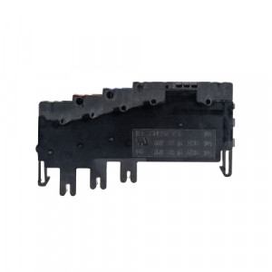 Клемма для датчиков WKF 1.5 KOE, Клемма для подключения датчиков, тип фиксации провода: пружинный, номинальное сечение: 1,5 мм кв., 10A, 65V, ширина: 5 мм, цвет: черный, тип монтажа: на поддон для клем KOI