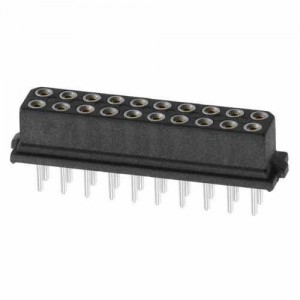 M80-8502042, Проводные клеммы и зажимы 10+10 POS DIL FEMALE VERT TIN