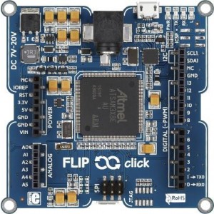 MIKROE-1984, Макетные платы и комплекты - ARM Flip&Click SAM3X