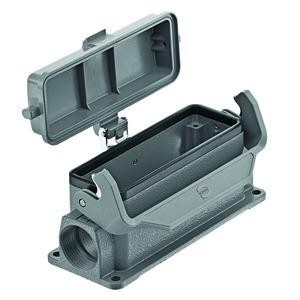 09300241295, Сверхмощные разъемы питания SURFACE MOUNTING HSG HAN 24B 2 SIDE ENTRY