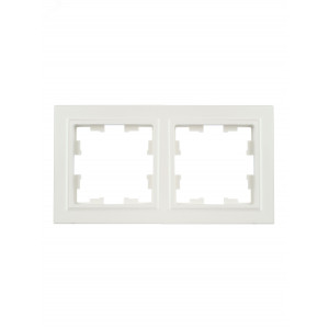 Рамка 2-м BRITE РУ-2-БрЖ жемчуж. BR-M22-K36