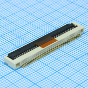 F31L-1A7H1-11060, Соединитель FFC 60 контактов шаг 0.5 мм угловой