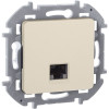 Розетка компьютерная Inspiria RJ45 кат.6 UTP механизм сл. кость Leg 673831