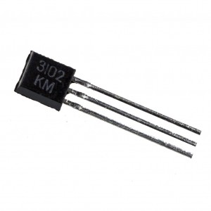 КТ3102КМ, Биполярный транзистор NPN 30В 100мА 250мВт Кус 200-500 200МГц