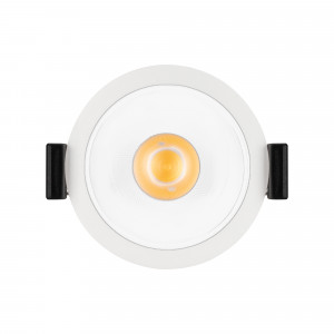 Светильник MS-ATLAS-BUILT-R66-15W Warm3000 (WH-BK, 35 deg, 230V) 035455, Встраиваемый светильник даунлайт. Мощность 15 Вт, св. поток 1210 лм, 81 лм/Вт, теплый 3000 K, CRI>90, UGR<16, угол 35°, напряжение питания 230 В. Белый круглый корпус из алюминия, степень защиты IP20. Размер: диаметр 66 мм, высота 68 мм. Монтаж встраиваем