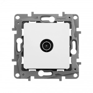 ETIKA Розетка телевизионная TV Звезда белая 672251