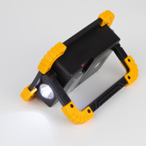 Фонарь-прожектор аккумуляторный Рабочие Практик PA-803 COB 10Вт + LED 3Вт 4 режима аккум./элементы питания Б0054037