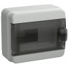 Корпус пластиковый КМПн-8 IP65 черн. прозр. дверь TEKFOR TF5-KP72-N-08-65-K03-K02
