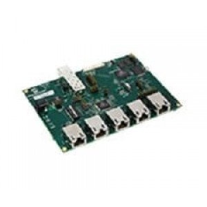 EVB-KSZ9477, Средства разработки сетей Ethernet  KSZ9477 Managed Switch Evaluation board with SAMA5D36 MPU