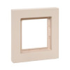 1 - местная рамка, IP44, кремовая, пластик Эпика EKF UP1-FPI-01-44