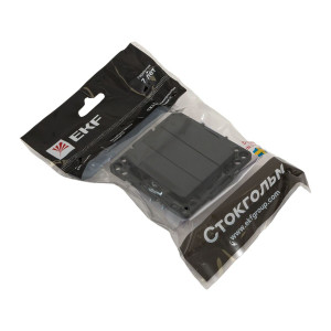 Выключатель 3-кл. Стокгольм 10А механизм черн. PROxima EZV10-024-10