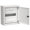 TITAN 5 Корпус металлический ЩРн-12 (1х12) 335х310х140мм IP31 белый (одна дверь) IEK TI5-50-N-012-31