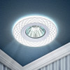 DK LD40 WH/WH /1 Светильник декор cо светодиодной подсветкой MR16, белый/белый (50/1500) Б0048937