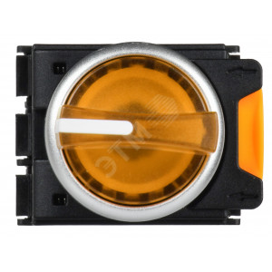 Переключатель с подсветкой 3 полож. 2NO ж-лтый MASTER IEK MI-SW60-20XD-4-14-3-K05