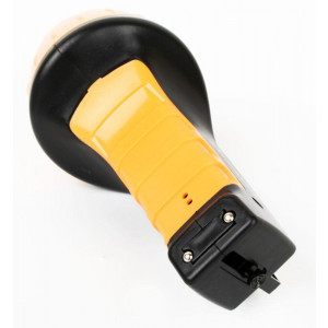 Фонарь аккумуляторный LED3807 7LED 2 режима аккум. SLA 220В пластик. черн./желт. (кор.) 9216