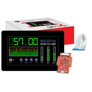 gen4-uLCD-70DCT-CLB-SB-AR, Модули визуального вывода 7.0" gen4 LCD pack for Arduino with gen4-uLCD-70DCT-CLB-SB, Arduino Adaptor Shield + Cable