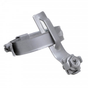 Хомут заземления для труб 20 мм (1/2"), оцинкованная сталь 6042-20