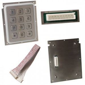 RS010B-JP, Клавиатура цифровая антивандальная RS010B-JP