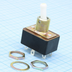 Т3-С, Тумблер 6А 250В 2 контактные группы, светящаяся ручка, исполнение УХЛ