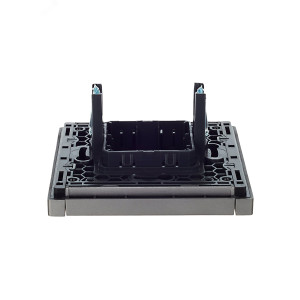 FORTE&PIANO Заглушка с суппортом FP541 сталь IEK FP-PL10-K46